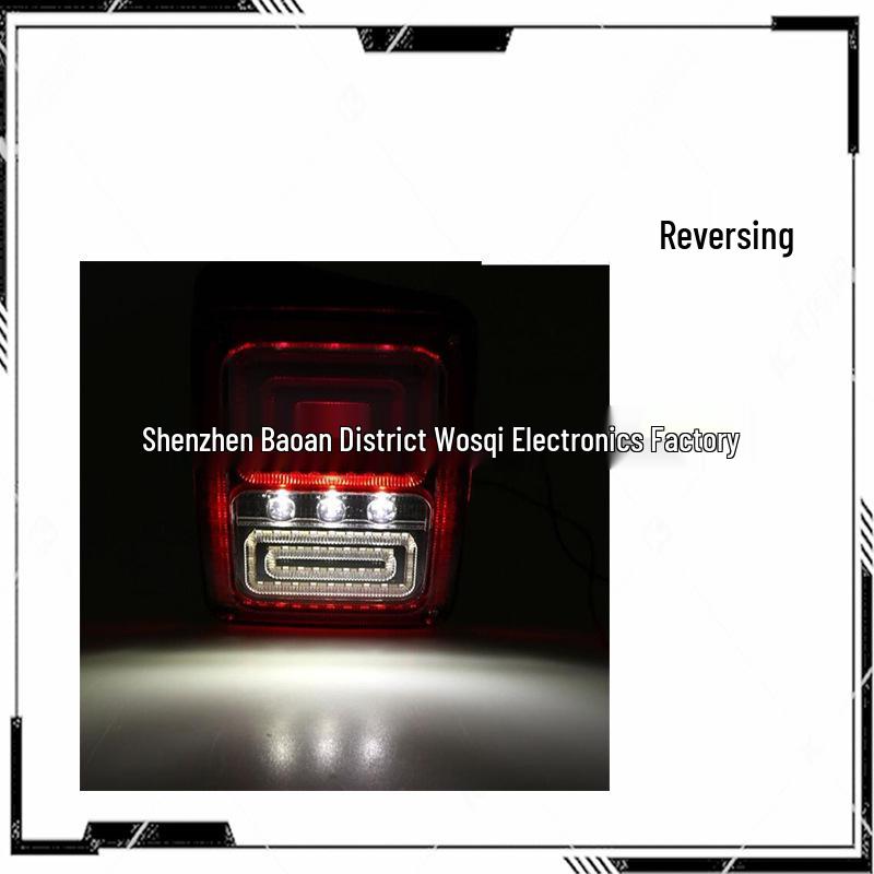 LED Headlights & Piranha Taillights for Jeep Wrangler - Car Light Modification