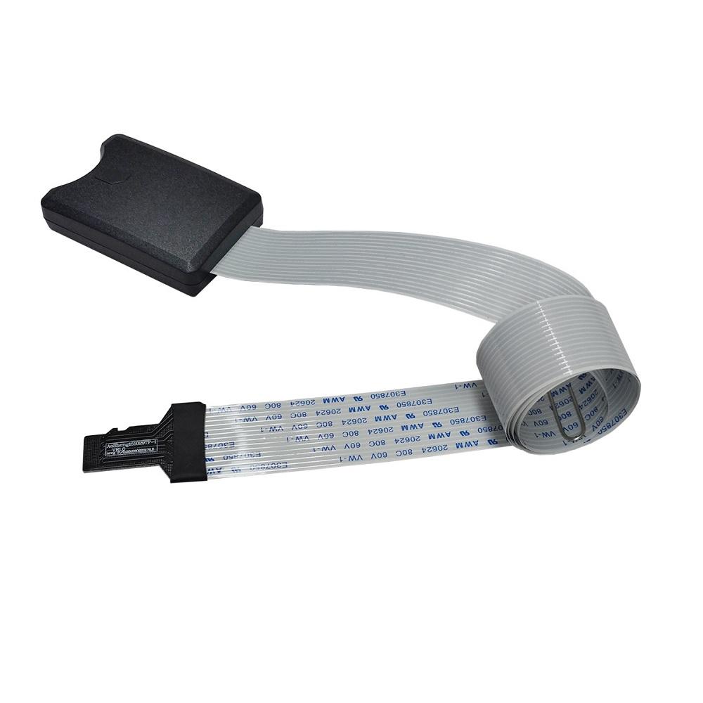 1 X Micro SD Card Extension Cable TF To SD Adapter TF2SD Flexible Extender 48cm