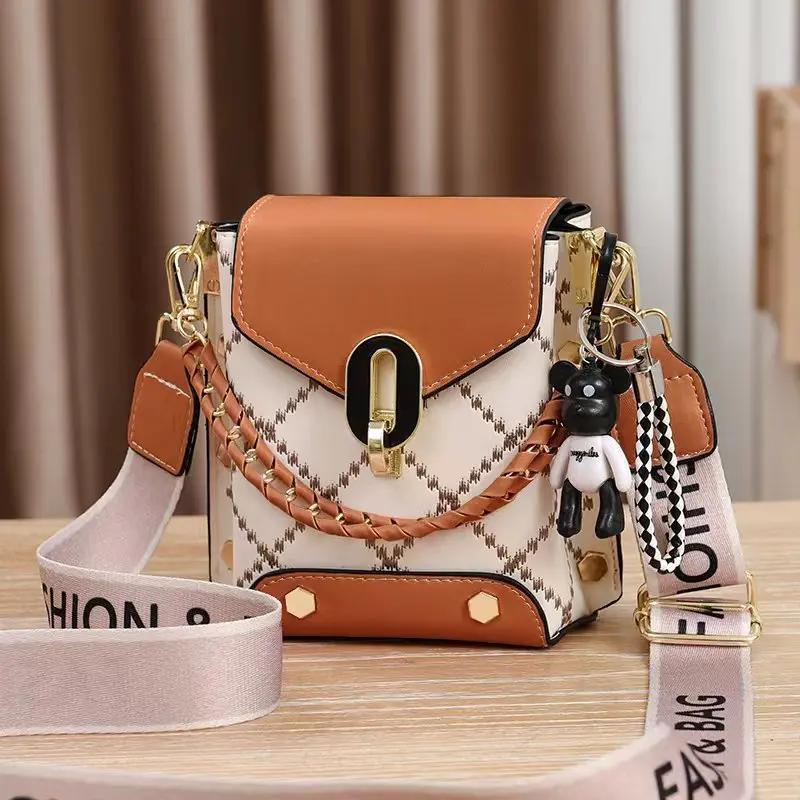 Minimalist Small Square Bag Women Shoulder Bag Fashionable Versatile Crossbody Bags for Women Trendy Mother Kids Bags