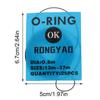 1Pack 0.5/0.6/0.7/0.8/0.9Mm Watch O-Ring Waterproof Rubber Watch Back Cover Gaskets O Ring Repair Watchmaker Tools Accessories