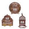 EidMubarak Ramadans Countdown Calendar Handmade Festival Party Decoration Dropshipping
