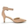 Women Sandals Summer Ladies Bridal Suede 5cm Thick Heel Pumps Wedding Party Shoe Newest Woman Open Toe Sexy Ankle Straps Sandal
