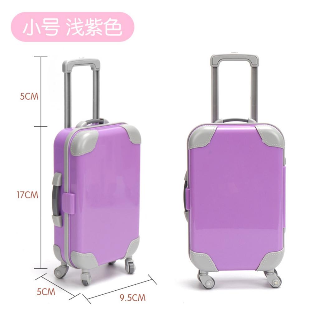 Small Trolley Case Simulation Storage Storage Suitcase Travel Box Toy