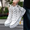 Fashion Versatile Men's High Top Canvas Shoes Breathable Comfortable Sneakers Casual Shoes Walking Shoes