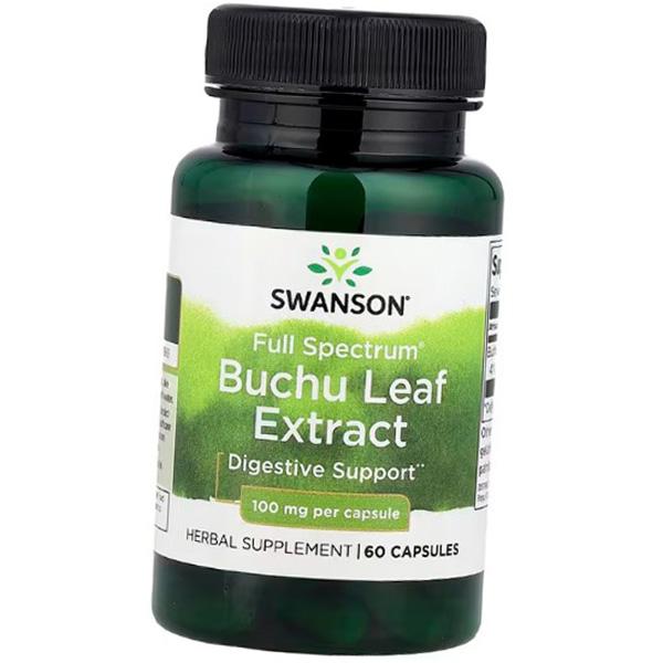 Экстракт листьев бучу, Full Spectrum Buchu Leaf Extract 100, Swanson 60капс (71280208)