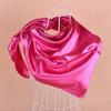 Silk Foulard Satin Bandana Square Neckerchief Hijab Baggy Slouchy Beanie Head Scarf  Women Ladies