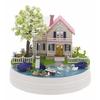Миниатюра кукольного домика Yanoman: U Waterside Cottage 516-22 с японскими инструкциями и самоклеящимися деталями