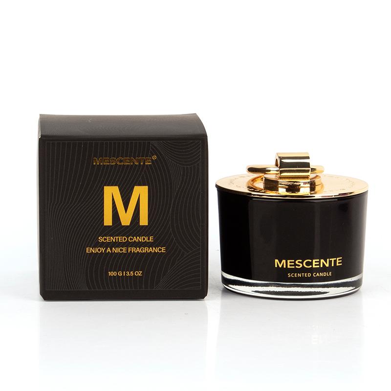Mescente Christmas in Bulk Vessel Candle Custom Jar Luxury Scented Candle With Lid and Box