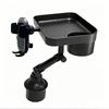 Portable Car Organizer Tray Attachable Storage Rack Car Accessories Car Cup Holder Tray  Eating