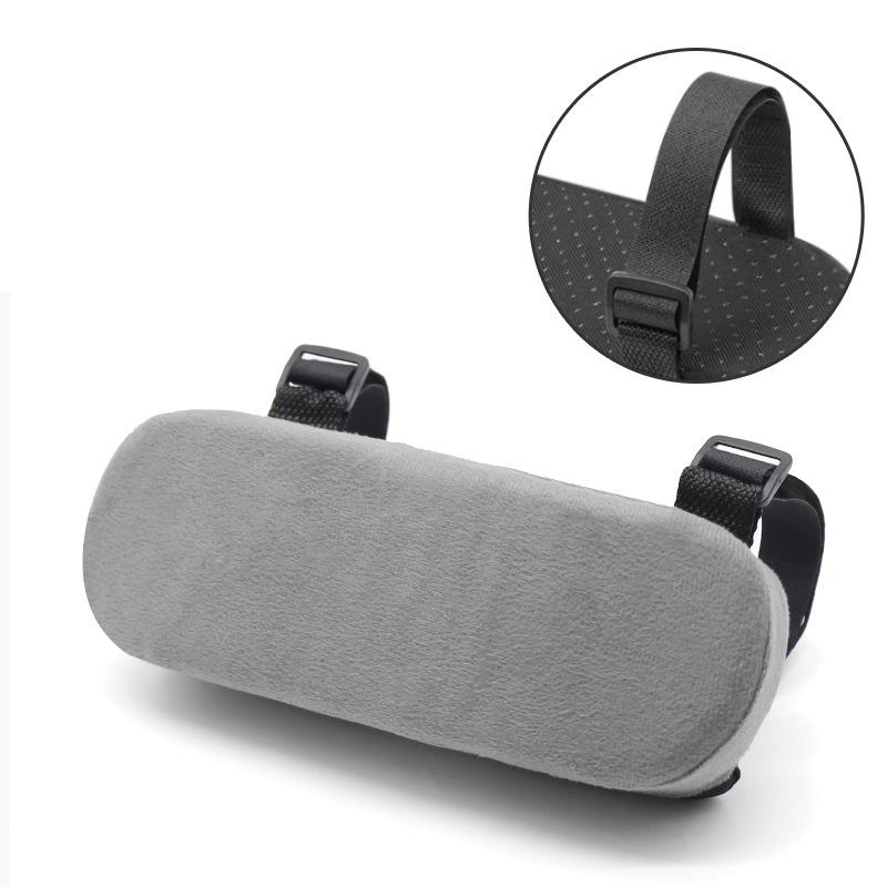 1Pc Elbow Support Cushion for Arm Memory Foam Armrest Pads for Office Chair Pressure Relief Universal Fit Covers for Desk Chairs