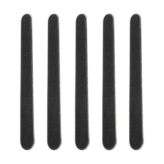 20/100Pcs 100/180 Grit Wooden Nail Files Compact Portable Multipurpose DIY Disposable Nail Files Manicure Tool Set