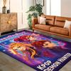 Huntress Heroes And Beast rug for living rooms, bedrooms, home décor, and as gifts.