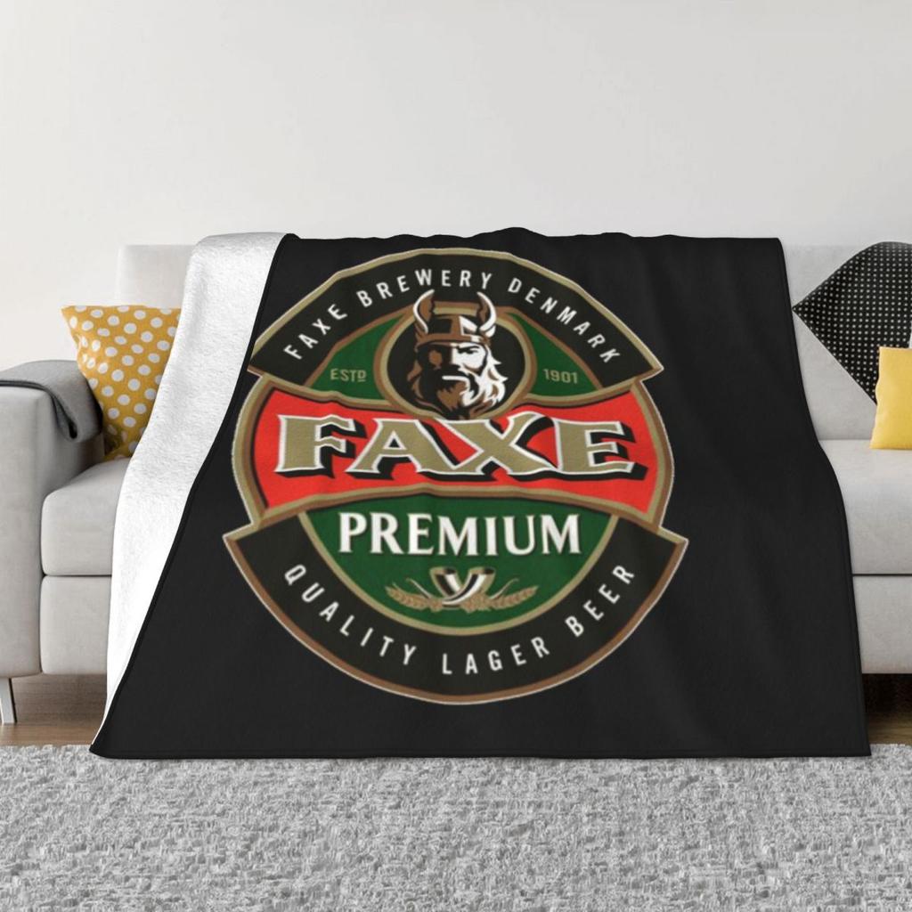 Faxe Premium Beer Custom Travel An Ultra-Soft Micro Fleece Blanket