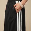 adidas Вязаные длинные юбки женские черные средней длины