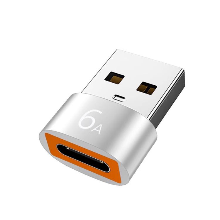 USB 3.0 Type-C OTG Adapter & 6A Fast Charging Converter for Mobile Phones & Card Reader