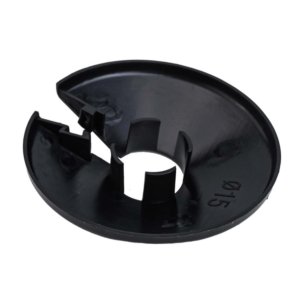 5 шт. Крышки для радиаторных труб 15 мм хомуты для труб 300 мм x 15 мм ПВХ черные пластиковые настенные украшения Крышки для радиаторных труб уплотнительное кольцо