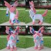 Sylveon 9" Pokemon Go Fairy Eevee Plush Toy Adorable Soft Doll For Kids And Adults