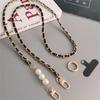 Pearl Mobile Phone Lanyard Pickup Chain Phone Strap Universal Phone Crossbody Chain  Phone Case