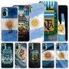 Argentina Flag Soft Case For Xiaomi Redmi 10 10A 10C 9 9A 9C 9T Phone Cover 8 8A 7 7A 6 6A S2 K20 K40 Pro 10X Funda Coque