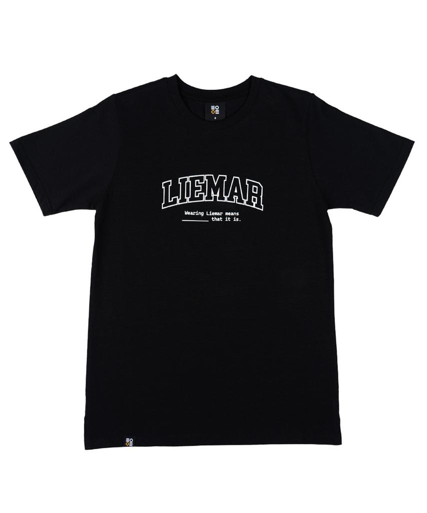 Белая хлопковая футболка LIEMAR Signature