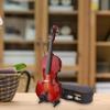 Элегантная Миниатюрная Фигурка Скрипки для Декора Дома и Офиса