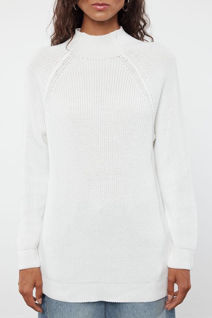 Женский модный стильный свитер из норки, более устойчивый широкий трикотаж, свитер