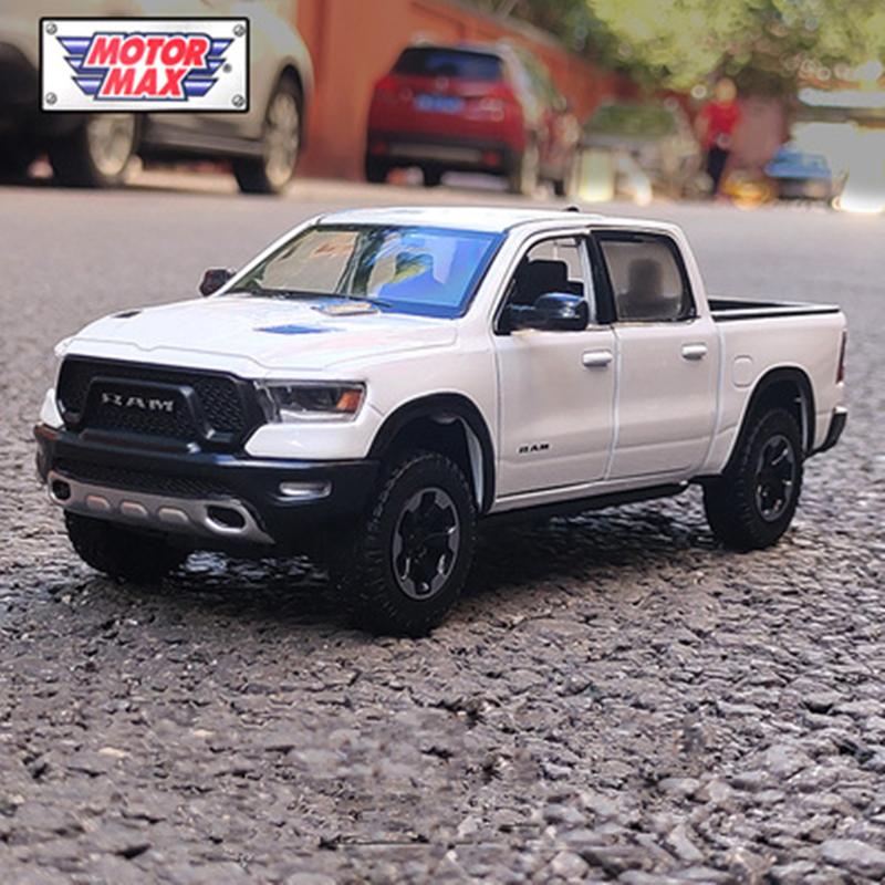 1:24 Dodge RAM 1500 Rebel Литой Модель Пикапа Игрушка Машинка Внедорожник Модель Автомобиля Высокая Симуляция Коллекция Детская Игрушка Подарок
