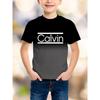 Summer Boys' T-shirt Casual Fashion Casual Short Sleeved T-shirt Summer Clothing Comfortable Boys' T-shirt