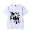 The Father Funny Father's Day T-Shirt for New Dad First Time Dad Classic T Shirt for Men Homme Oversized T Shirt Graphic Tees