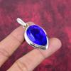 Tanzanite Handmade Gemstone Pendant, 925 Solid Sterling Silver Pendant Antique Jewelry, Pendant For Engagement Gift