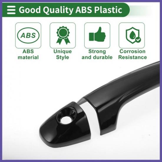 Car Door Handle Cover Trim Side Door Handle Cover for Toyota RAV4 13-18