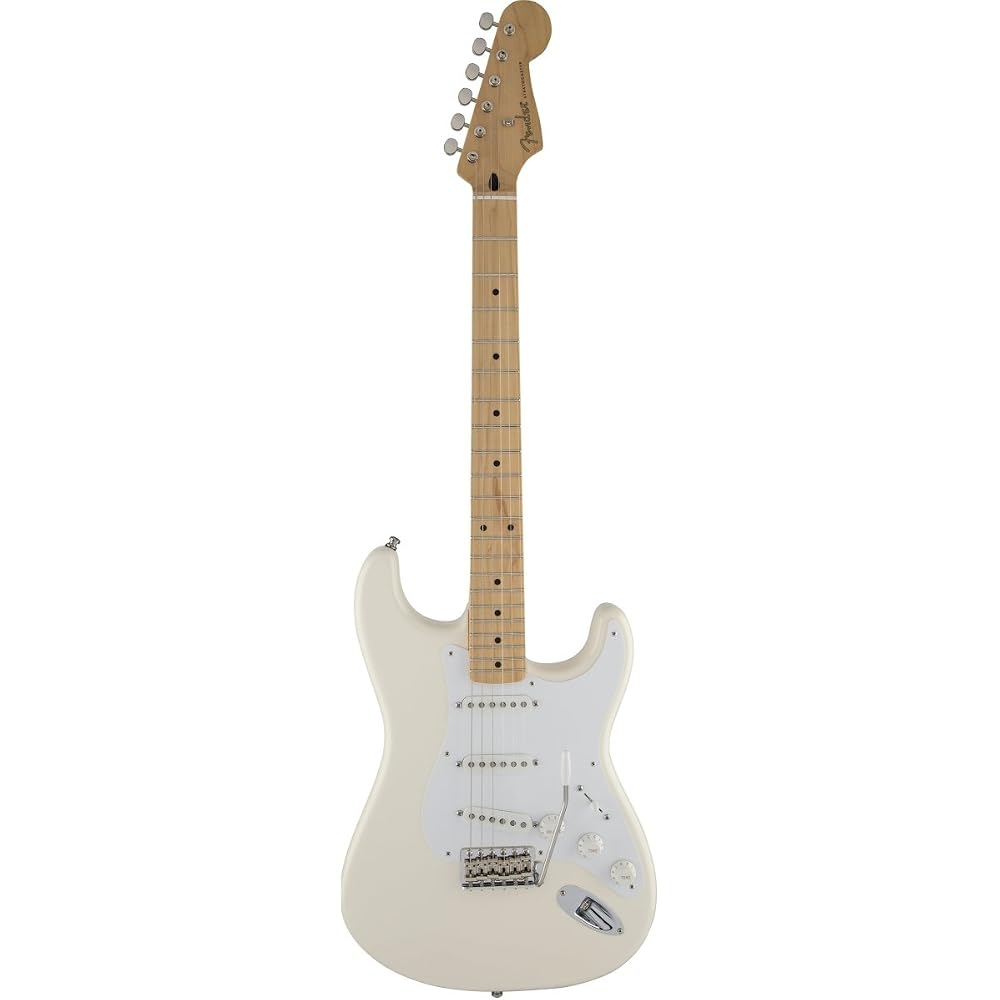 Fender Jimmie Vaughan Tex-Mex™ Strat® Electric Guitar, Maple Fingerboard, Olympic White