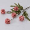 Dandelion Artificial Flowers Wedding Decoration 5 Head Fake Flowers Small Thorn Ball DIY Home Decor Bouquet Valentine's Day Gift
