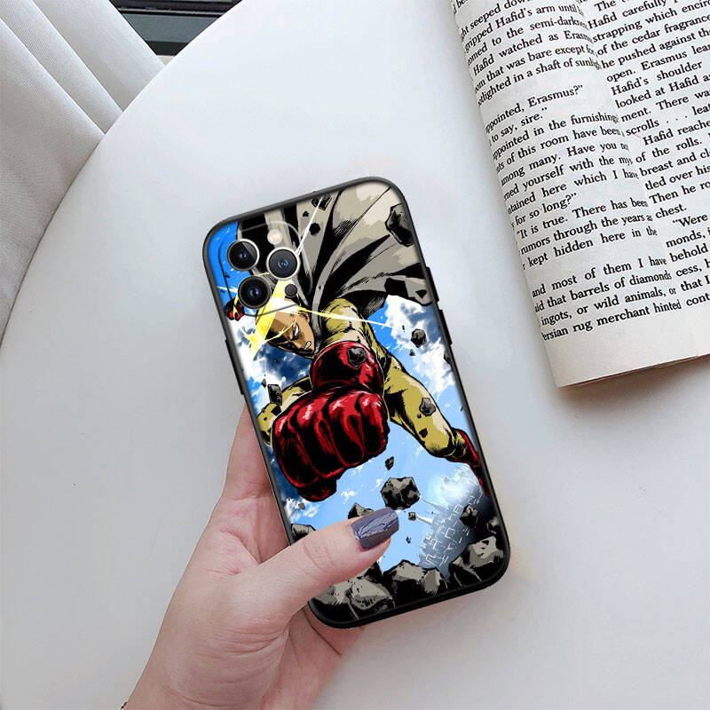 Чехол для телефона MH126 One Punch Man для Redmi Note 12 12S 12C 13 13C 13R 14 14S 14R 14C Pro Max Plus A3 A3X A4 A5 11A 13X