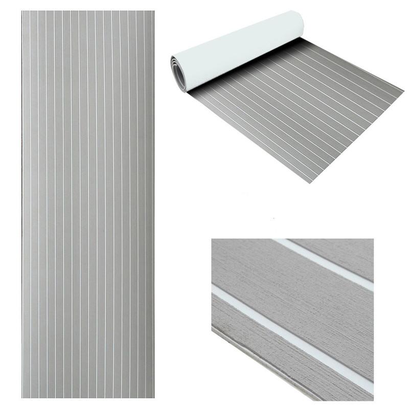 Морской пол из ЭВА-пены Палубный настил для лодки под тик Палубный коврик для яхты Палубный ковер Серый Белый