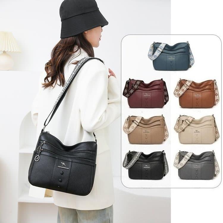 Женская модная большая вместительная сумка на плечо, сумка через плечо