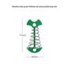 Колышки для кемпинга и тентов из алюминиевого сплава, дизайн "Рыбья кость" с пружинным фиксатором-зонтиком