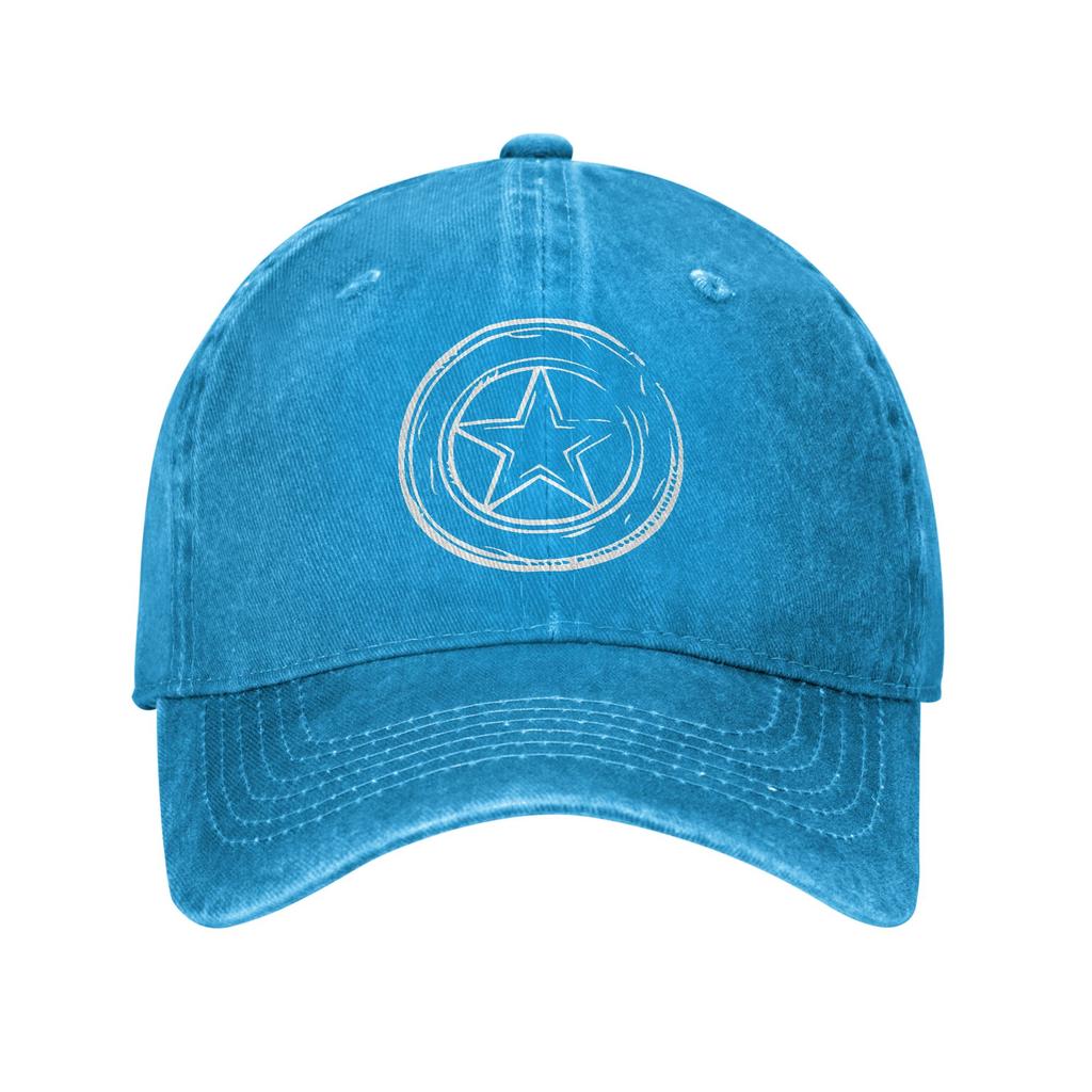 Star America Baseball Cap Unisex Hats Women Visor Protection Snapback captain america Caps