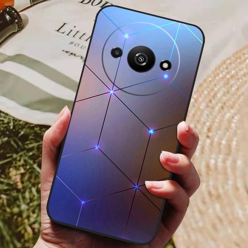 Чехол для Xiaomi Redmi A3, роскошный силиконовый чехол для телефона Redmi A3, полностью защитный чехол для Redmi A3 A 3 6.71" с мультяшным рисунком.
