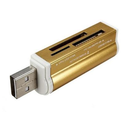 Многофункциональный USB 2.0 TF SDHC MS высокоскоростной кард-ридер 4 в 1