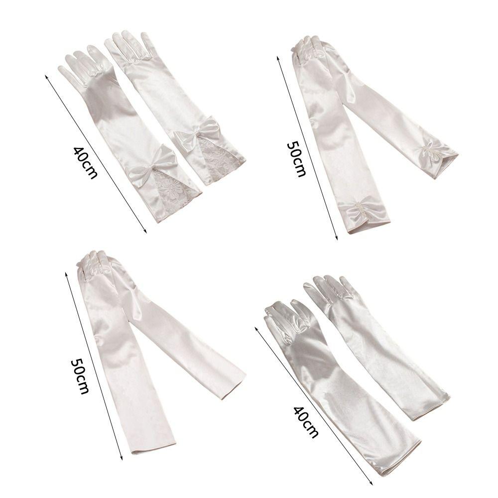 Перчатки невесты ручной работы, атласные перчатки с кружевной отделкой, бальные перчатки, кружевные перчатки, вечерние платья