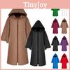 Stylish Star Wars Jedi Warrior Hooded Cloak Cape Robe Costume For Kids And Adults