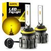 AUXITO Пара 880 890 899 Светодиодная противотуманная фара для вождения 4000 лм Лампа ДХО Лампочка Золотисто-желтый