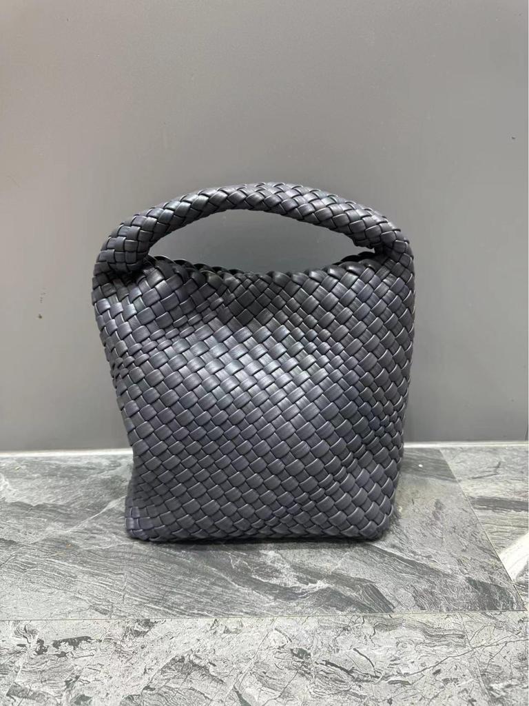 Женская сумка-ведро из мягкой кожи ручной работы весна/лето 2024 года — высококачественная сумка на одно плечо и сумка подмышкой