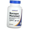 Bacopa Monnieri Extract, Bacopa Monnieri 1000, Nutricost 120caps (71647102)