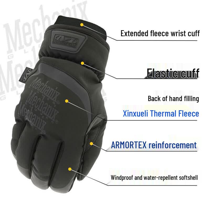 Зимние ветрозащитные водостойкие утепленные перчатки Mechanix Wear CWKFF-55
