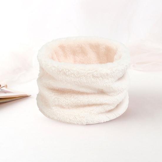 Женский термошарф, однотонный, теплый шарф для холодной погоды, с высоким воротником, из кораллового флиса, зимний, удобный, для шеи