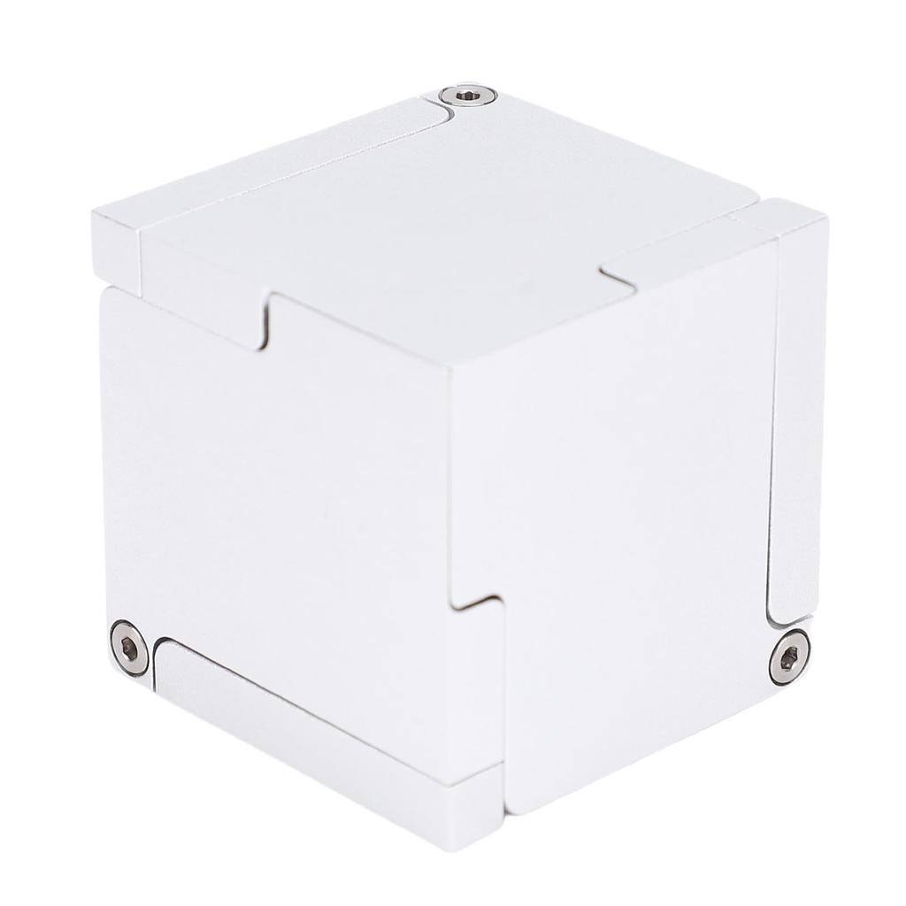 Кинетическая коробочка для кольца из алюминиевого сплава, магнитная складная витрина для ювелирных изделий, держатель для помолвочного кольца для