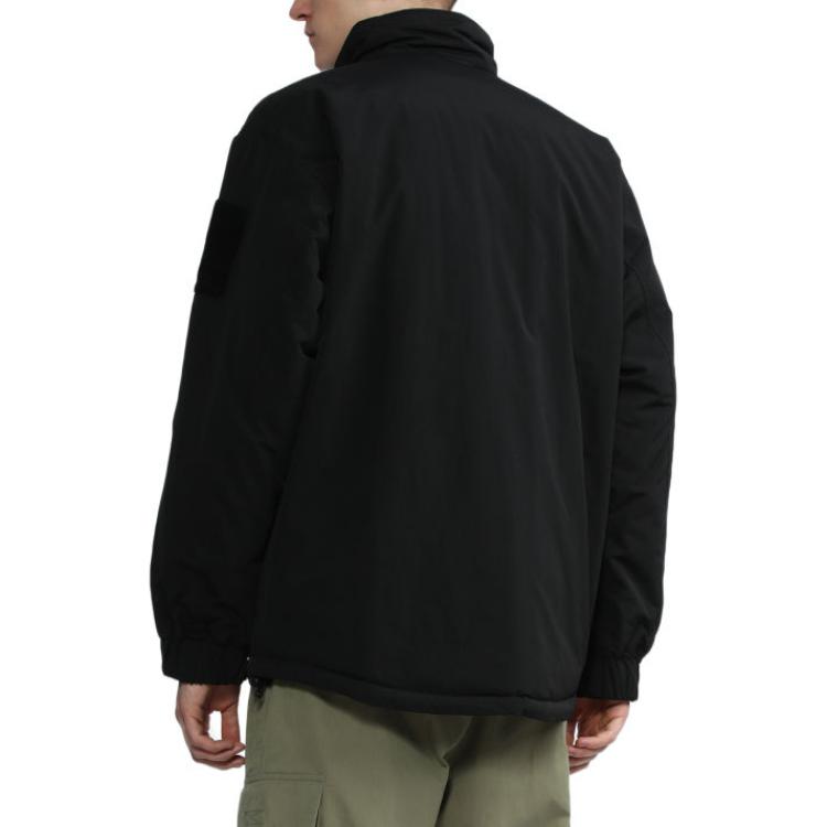 Carhartt WIP Однотонная куртка-бомбер на молнии с высоким воротником, повседневная, свободная, с длинным рукавом, мужская, черная, A222016-89-XX