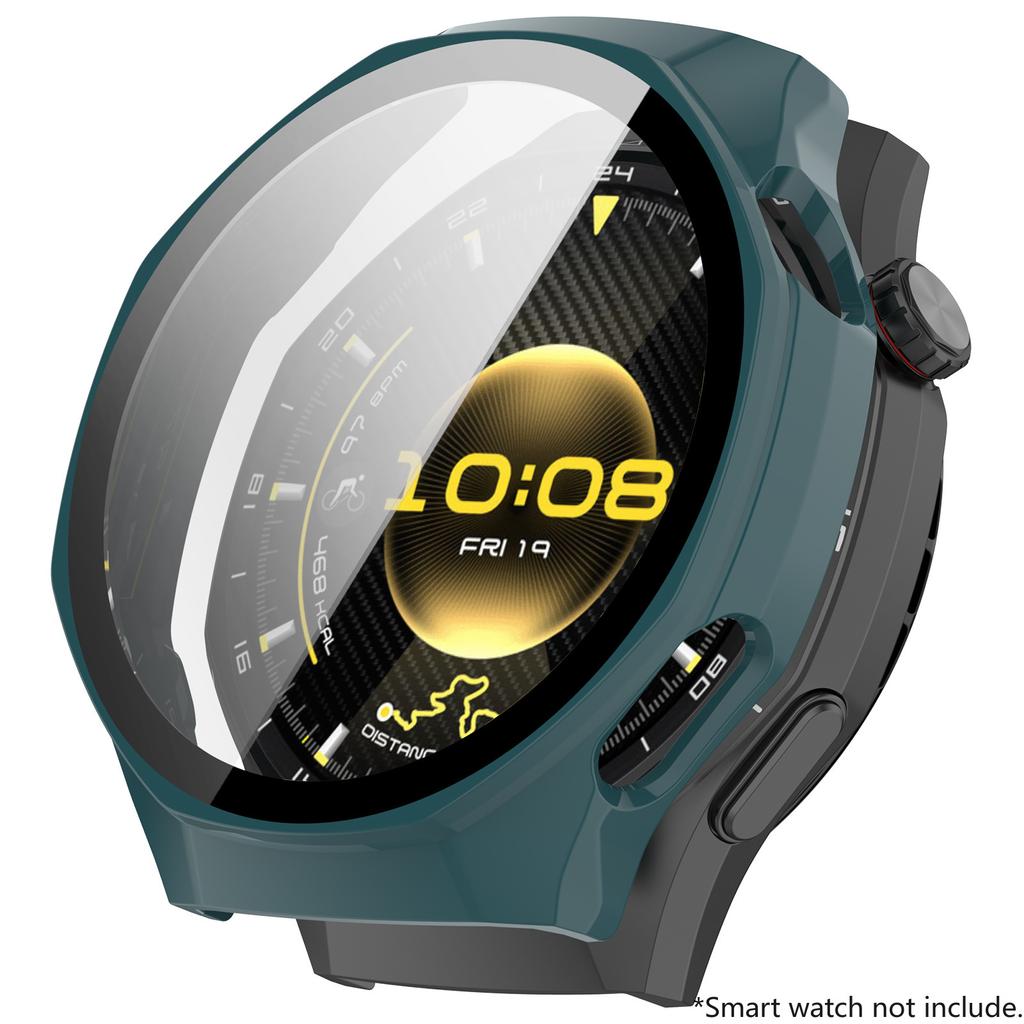 Полный защитный чехол для Huawei Watch GT 6 Pro 46 мм Чехол-защита экрана GT6 Pro 46 мм Чехол-оболочка PC 2-в-1 + Закаленное стекло